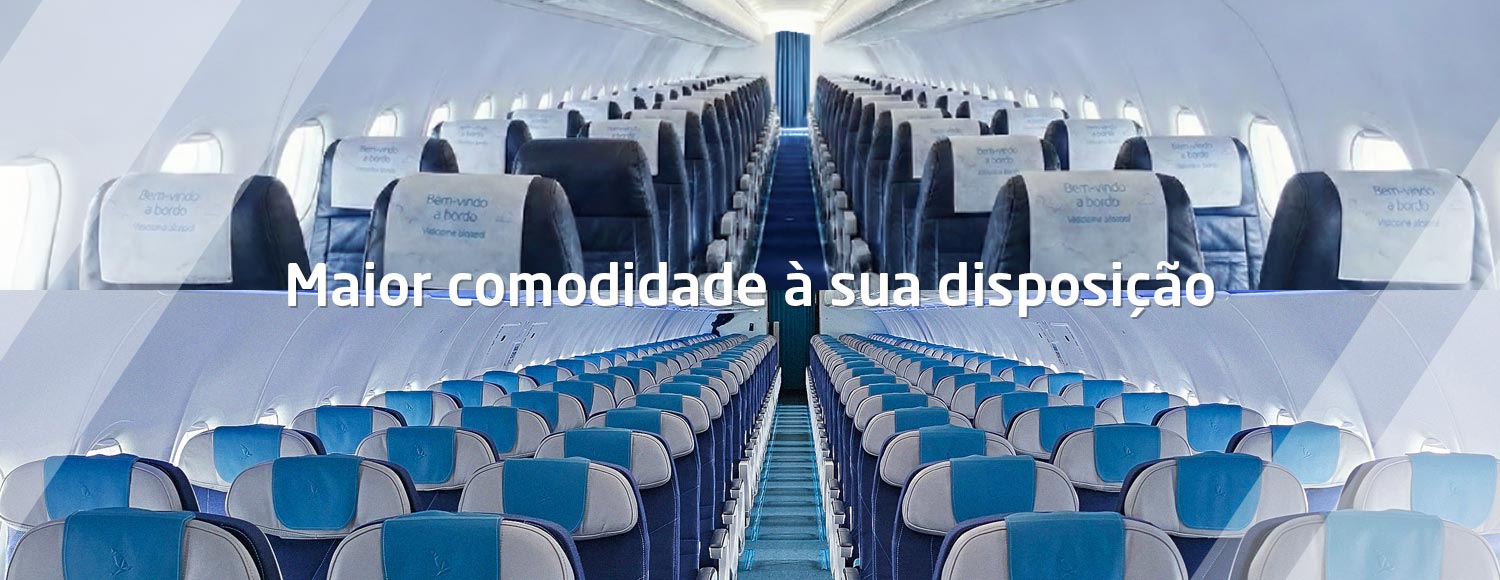 Maior comodidade à sua disposição