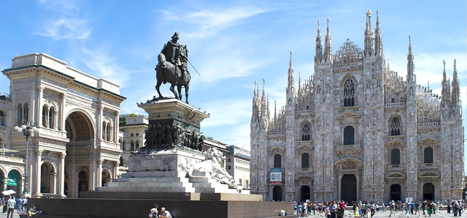 Duomo square, Milan