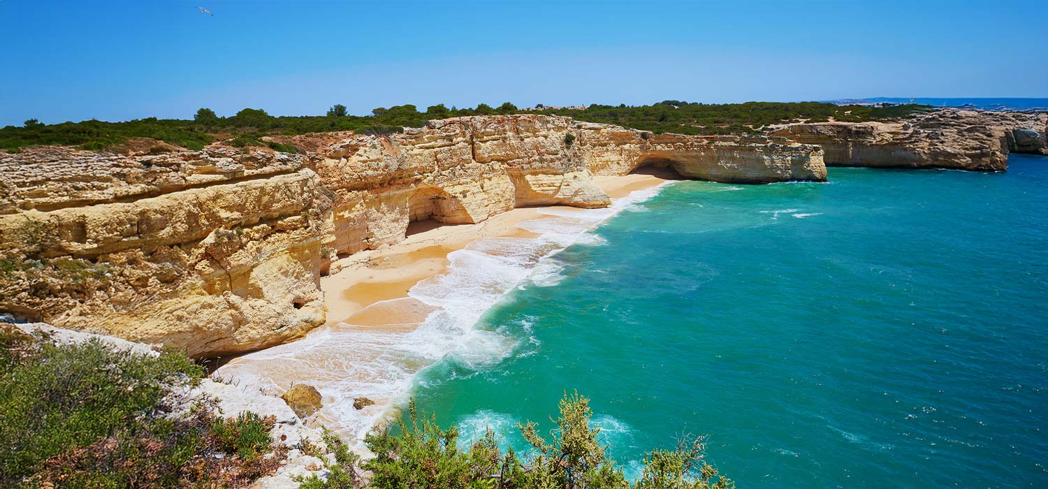 Algarve beach.