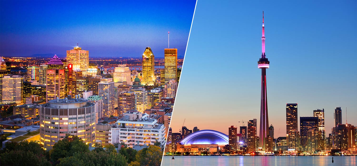 Montreal e Toronto