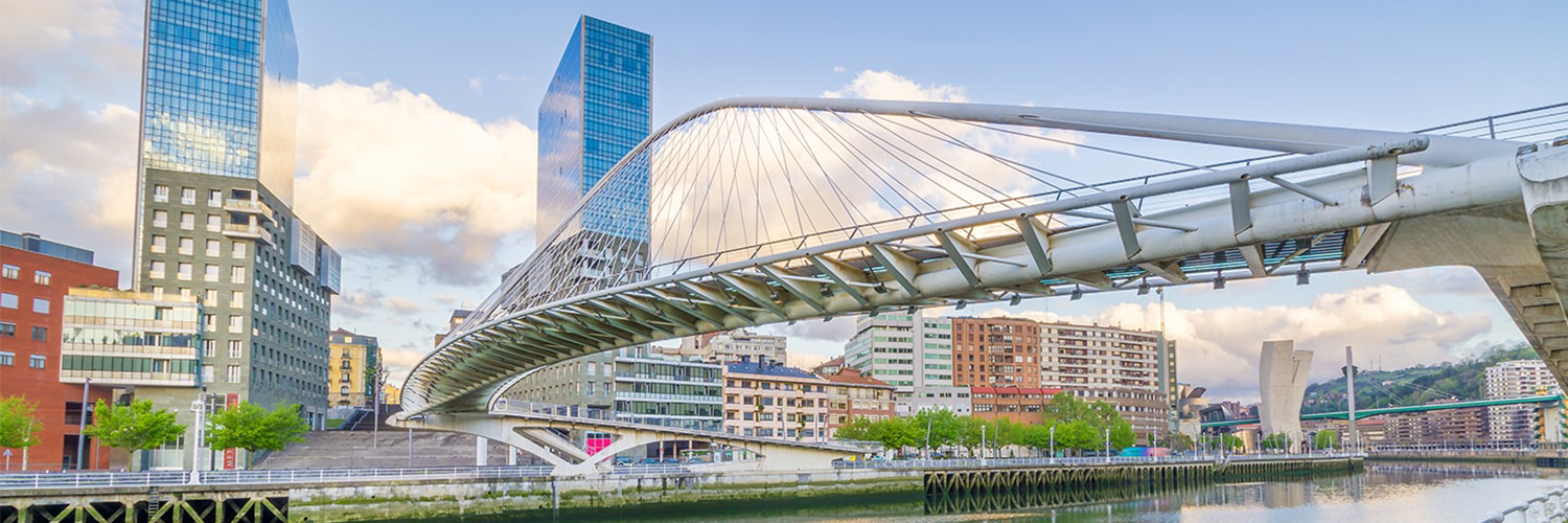 Vista da cidade de Bilbao