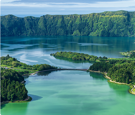 Vista do Rei viewpoint, Sete Cidades Azores