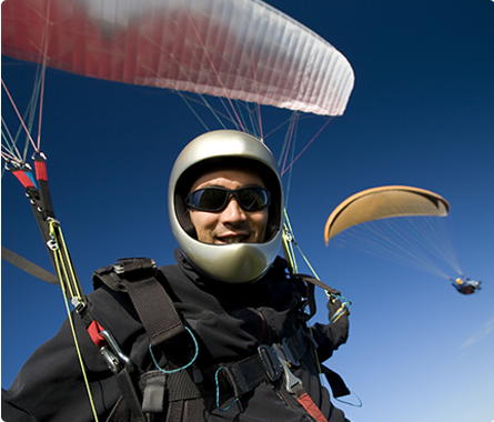 Paragliding in Azores