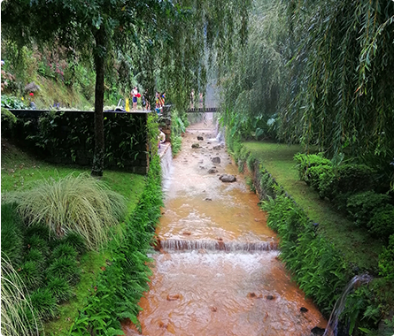 Banhos termais, Furnas