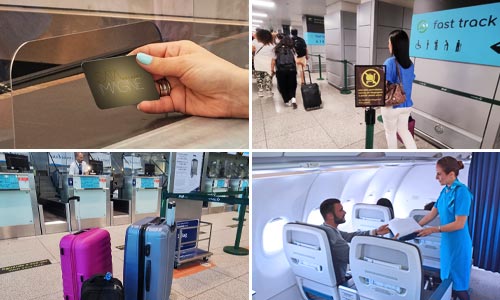 Check-in prioritário, fast track, bagagem prioritária