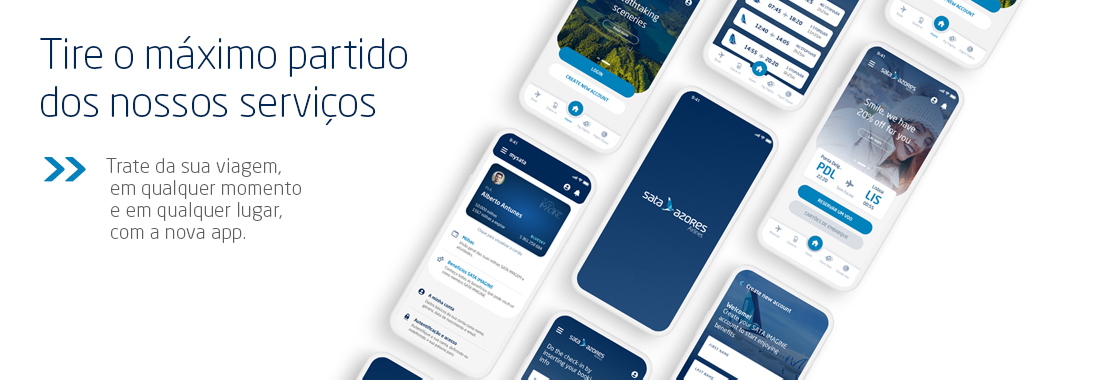 Tire o máximo partido dos nossos serviços. Trate da sua viagem, em qualquer momento e em qualquer lugar, com a nova app.
