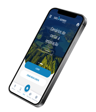 SATA Azores Airlines app móvel