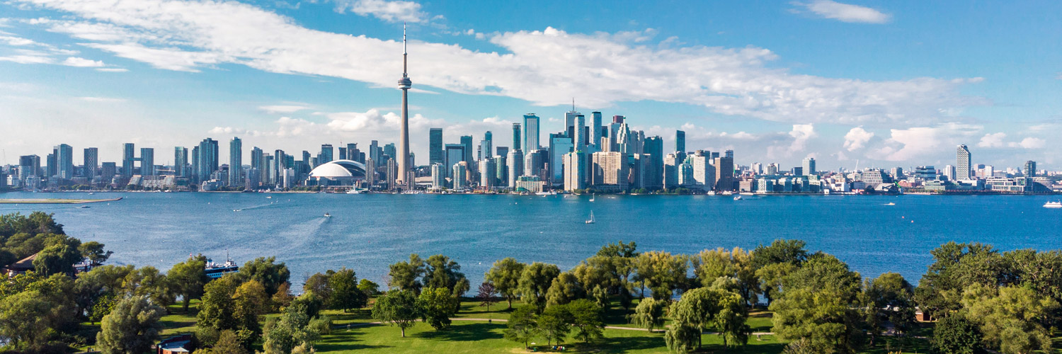 Toronto at night