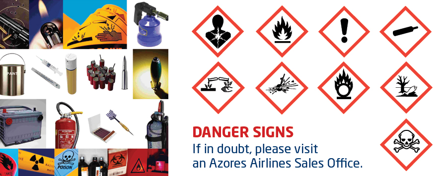 Articles interdits - Signes de danger